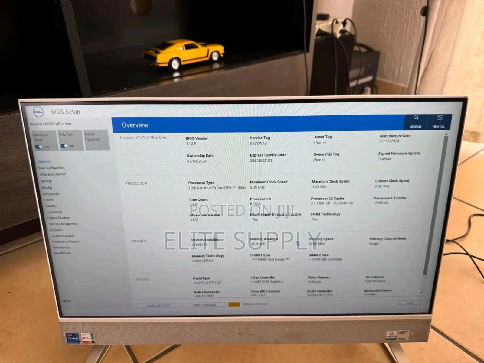 New Dell Inspiron 27 All-in-One 16GB Intel Core i7 SSD 1T