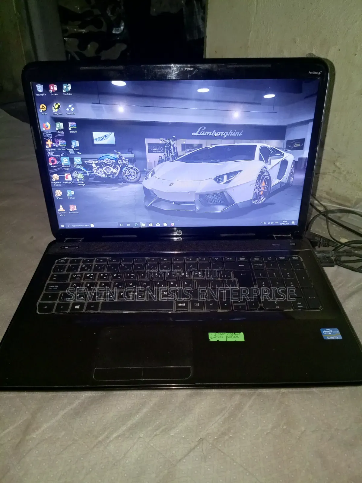 Laptop HP Pavilion G7 4GB Intel Core i3 HDD 500GB