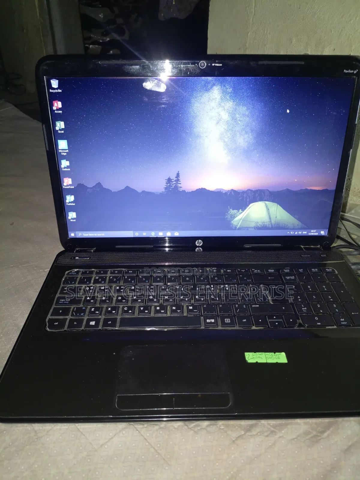 Laptop HP Pavilion G7 4GB Intel Core i3 HDD 500GB