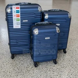 Plastic Travelling Bags 3in1 (360° Wheels Glide)