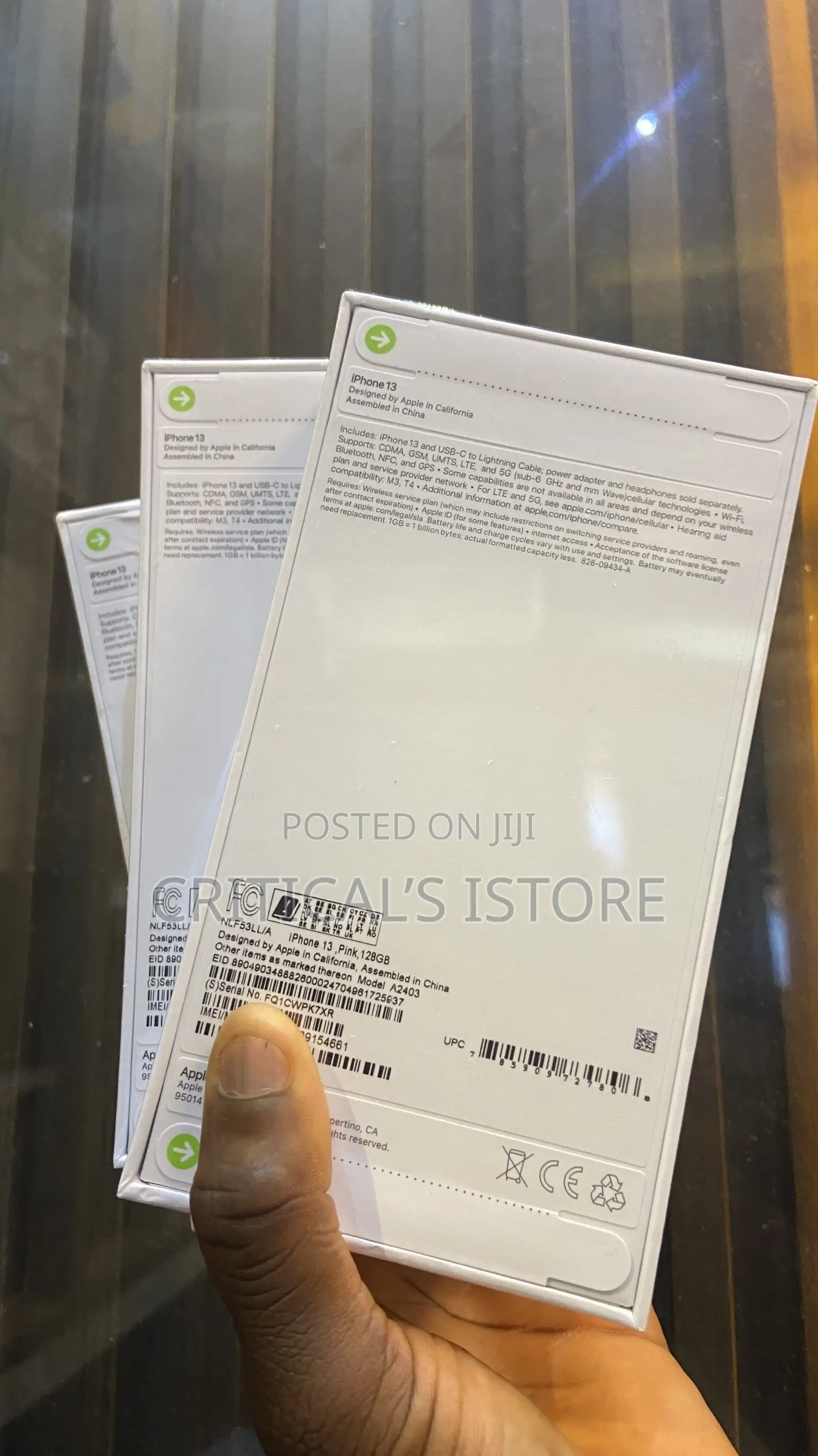 New Apple iPhone 13 128 GB Blue