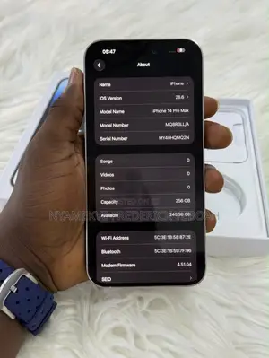 Apple iPhone 14 Pro Max 256 GB White