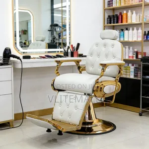Heavy-Duty, Antique-Style Hydraulic Chair
