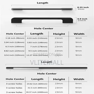 Cabinet Handle 600mm (Aag022)