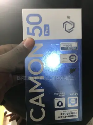 New Tecno Camon 50 Pro 256 GB Black