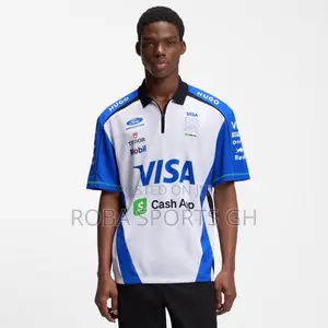 Hugo Boss White Visa CashApp Racing Bull Polo