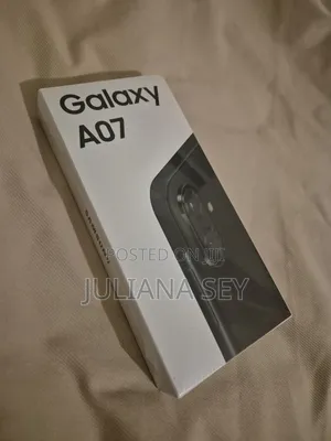 New Samsung Galaxy A07 4G 64 GB Black