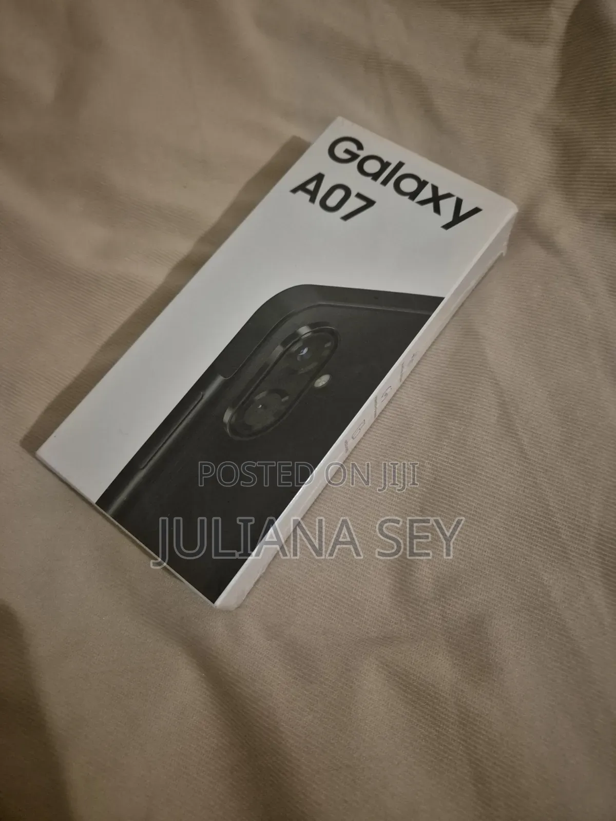 New Samsung Galaxy A07 4G 64 GB Black