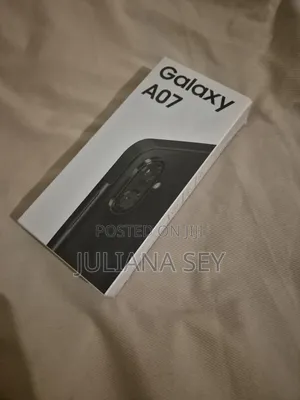 New Samsung Galaxy A07 4G 64 GB Black