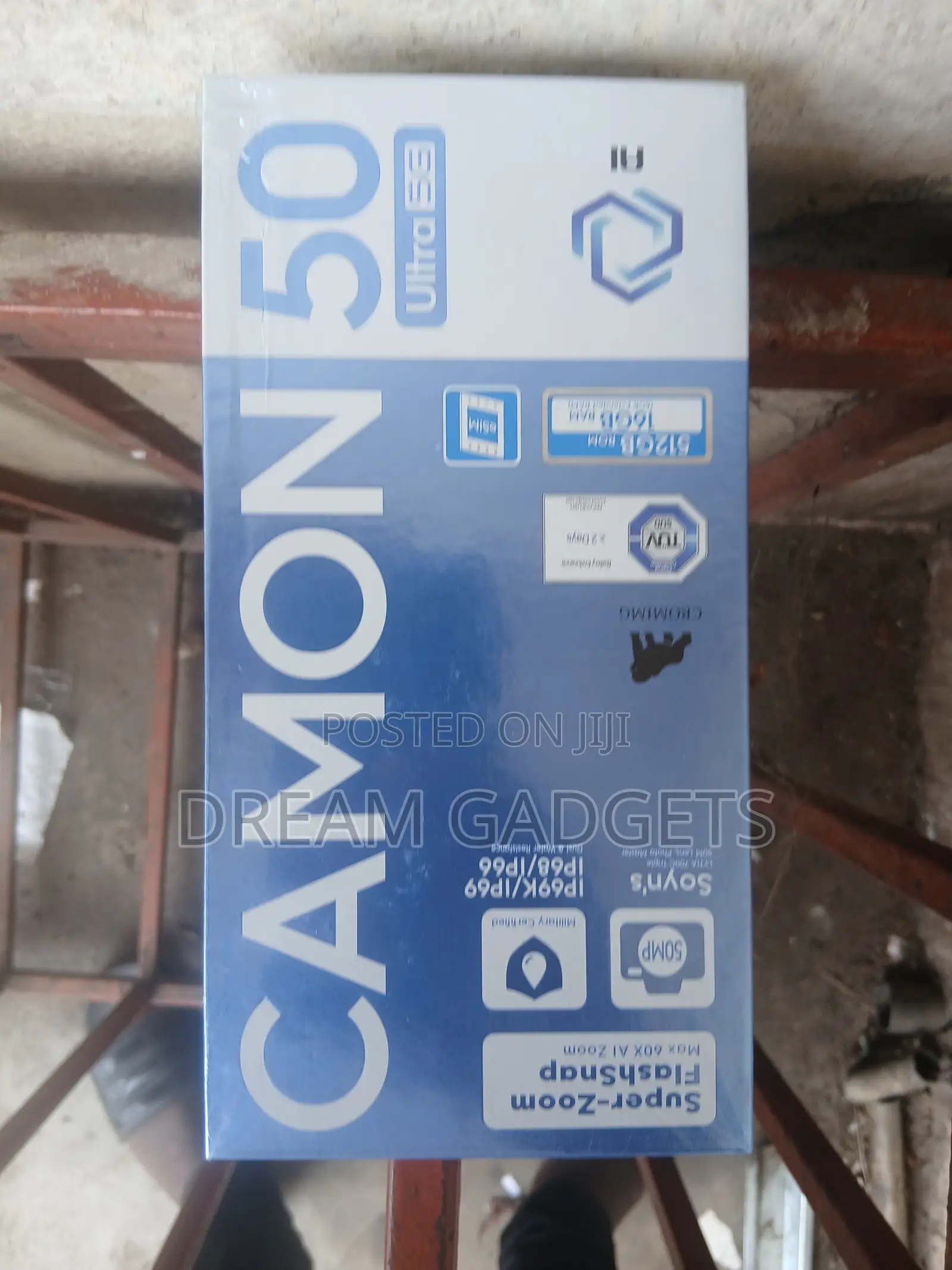 New Tecno Camon 50 Ultra 512 GB Black