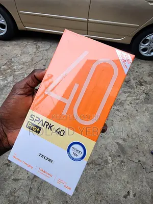 New Tecno Spark 40 Pro+ 256 GB Black