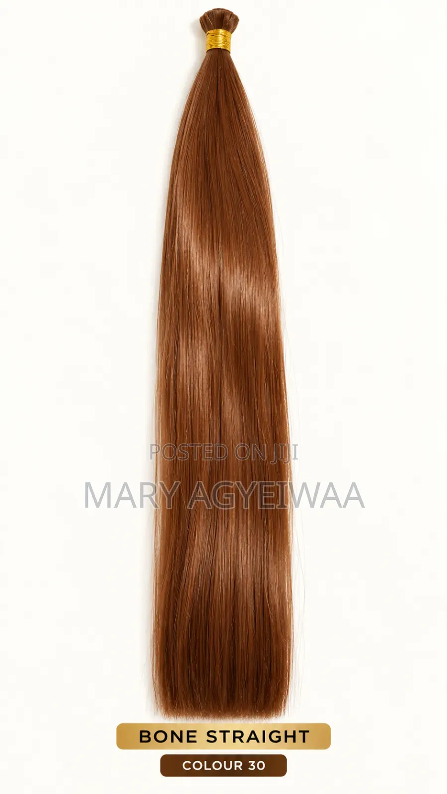Title: Bone Straight Braiding Hair Extensions