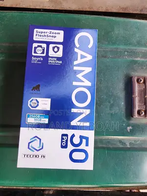 New Tecno Camon 50 Ultra 512 GB Black