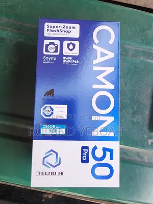 New Tecno Camon 50 Ultra 512 GB Black