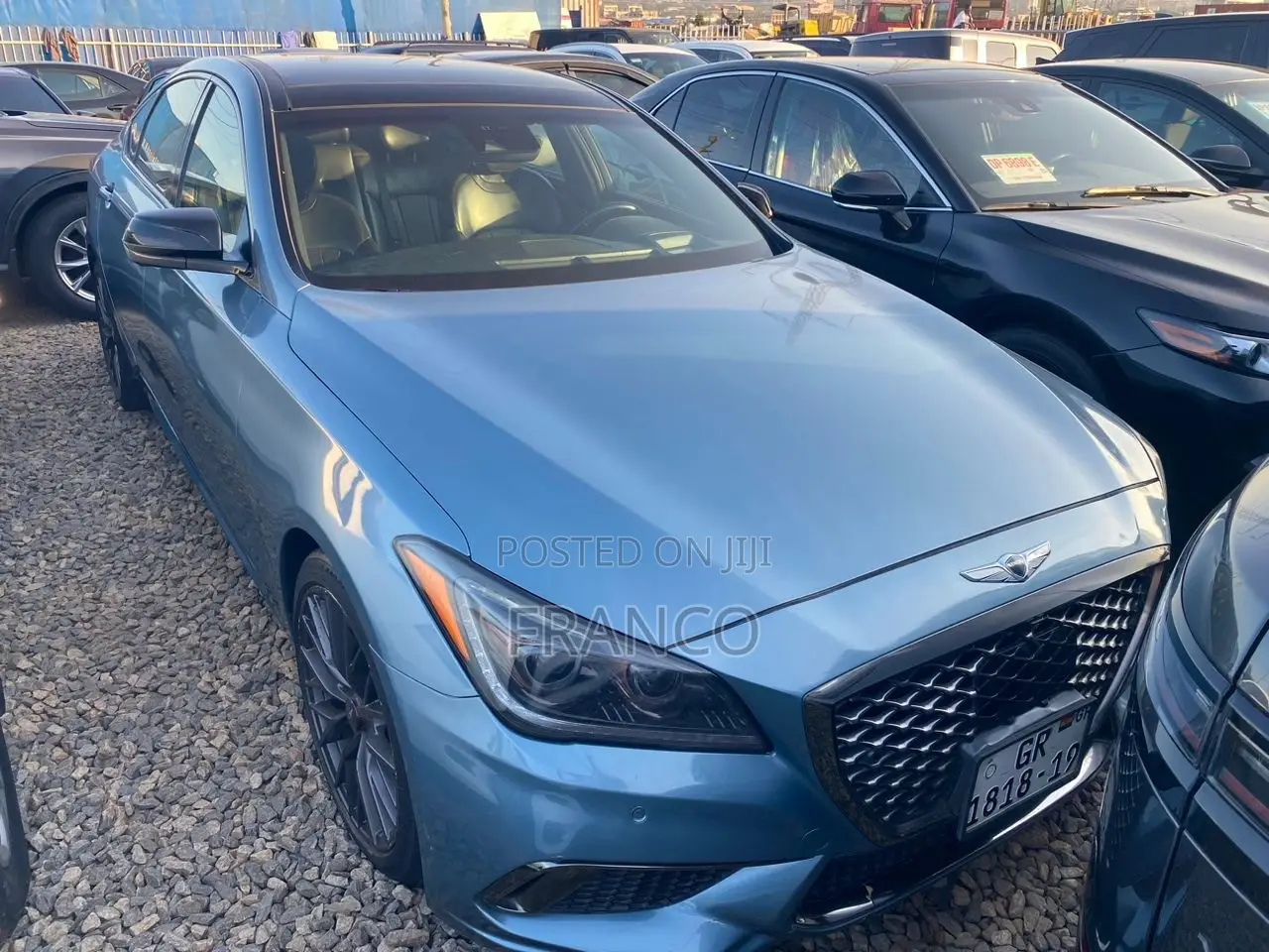 Hyundai Genesis 2018 Blue