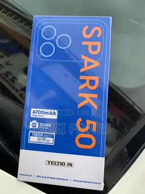 New Tecno Spark 50 128 GB Gray
