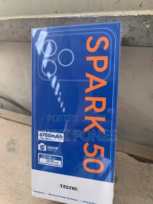 New Tecno Spark 50 128 GB Gray
