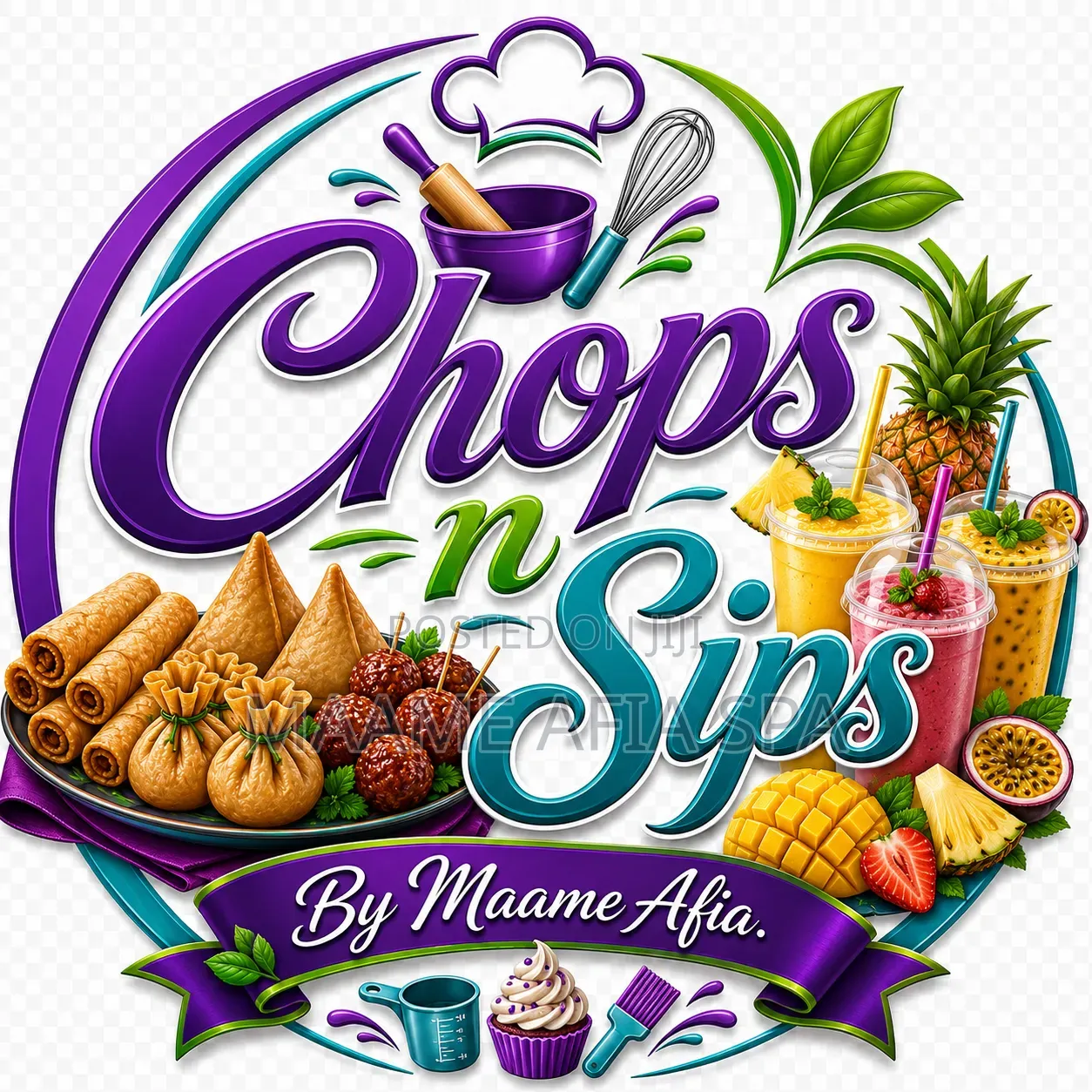 Chops N Sips by Maame Afia