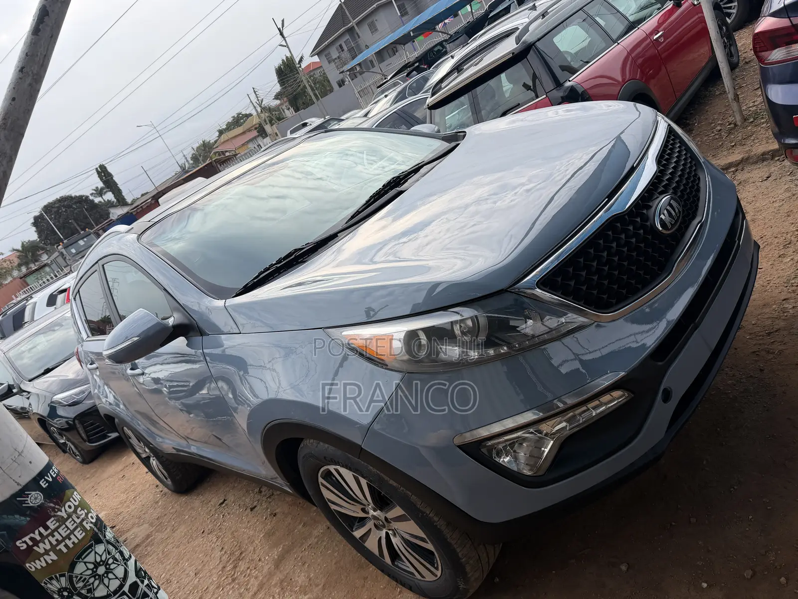 Kia Sportage EX 4dr SUV AWD (2.4L 4cyl 6A) 2015 Gray