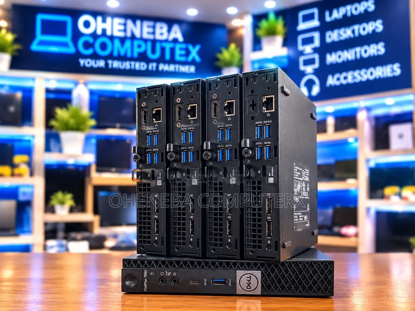 Desktop Computer Dell OptiPlex 7060 8GB Intel Core i7 SSD 256GB