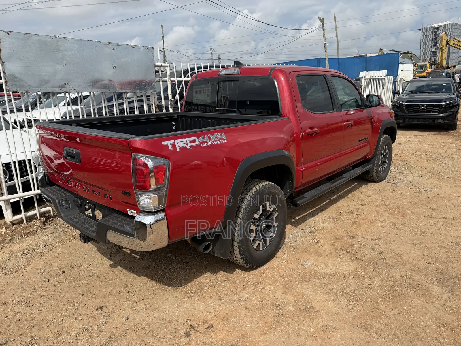 Toyota Tacoma SR 2019 Red