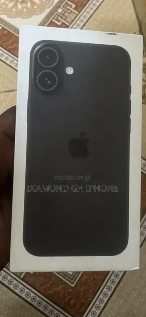 New Apple iPhone 16 Plus 256 GB Black