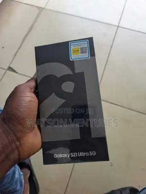 New Samsung Galaxy S21 Ultra 5G 256 GB Gold
