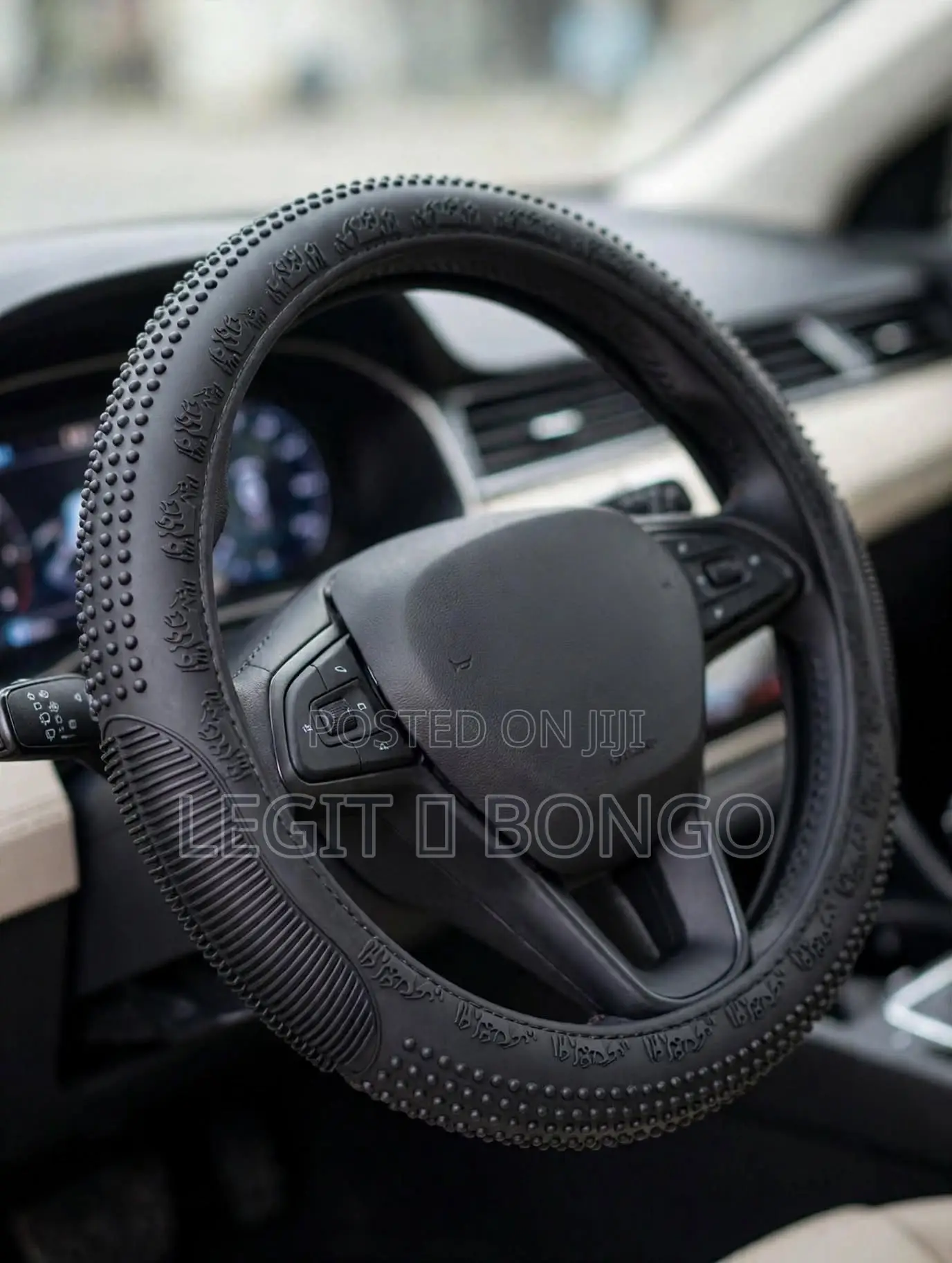 Silicon Rubber Steering Cover Pastiche Type - Flexible!