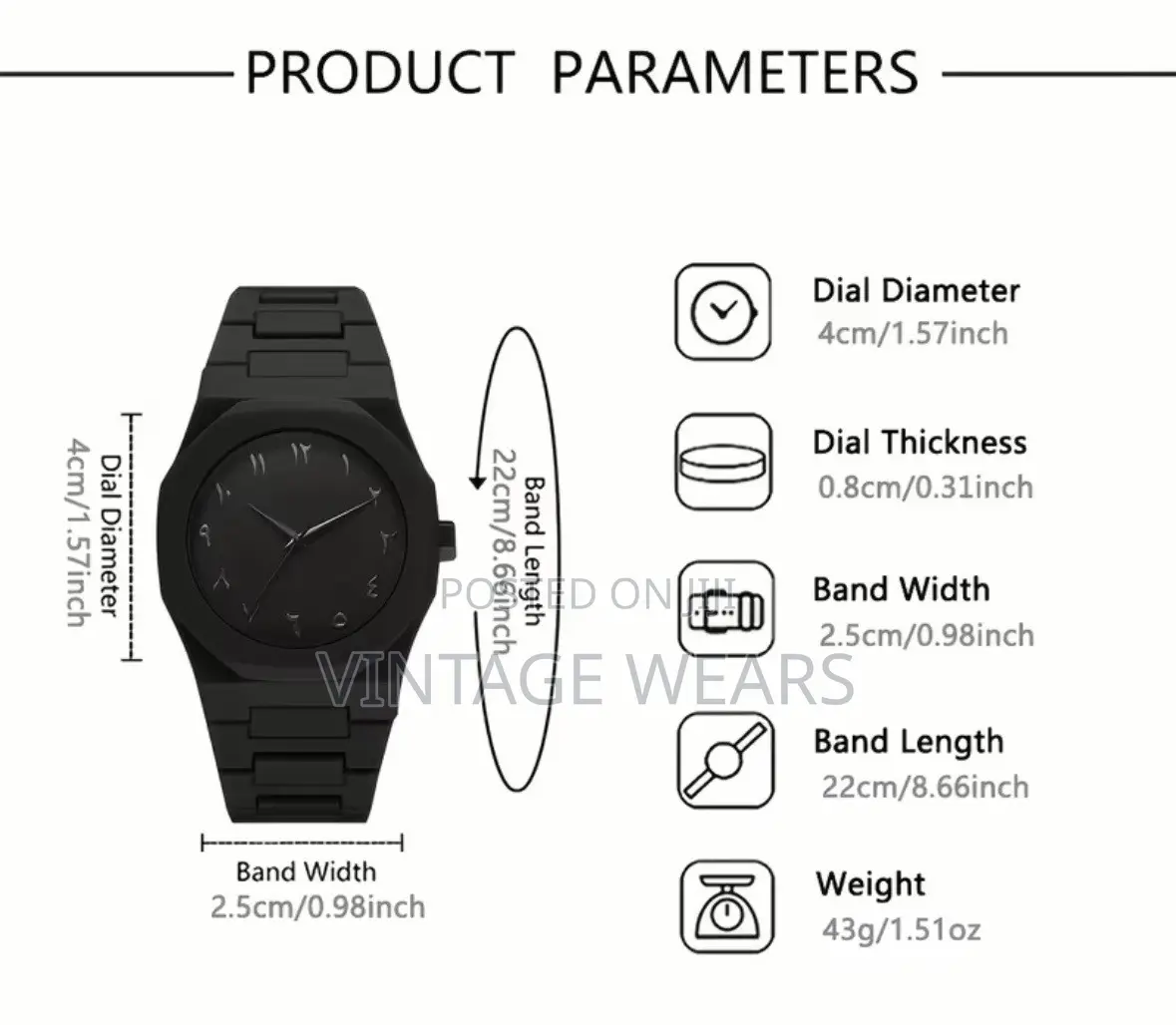 Vintage Watch Available for Everyday Use