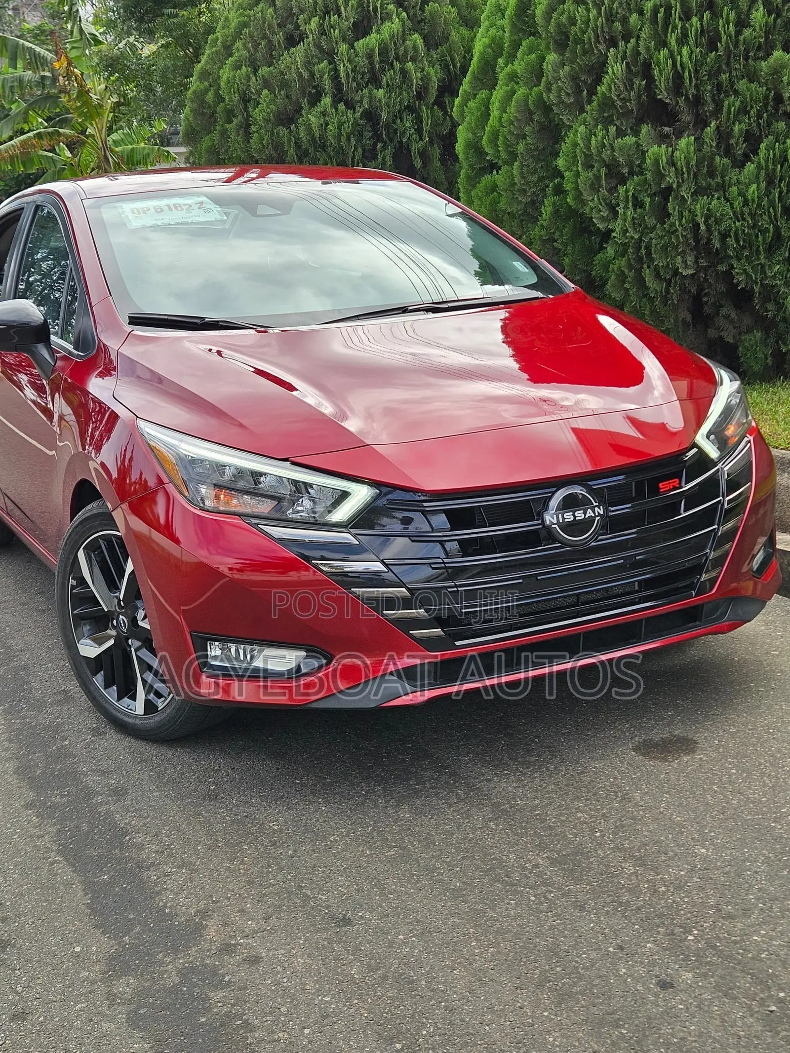 Nissan Versa SR 2024 Burgundy
