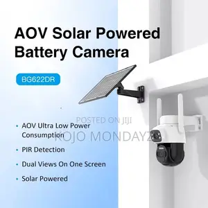 4G Solar-Powered Dual-Lens Security Camera – BG622DR