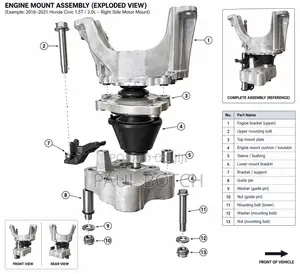 2018,2019,2020,2021,2022 Honda Accord Engine Mount.