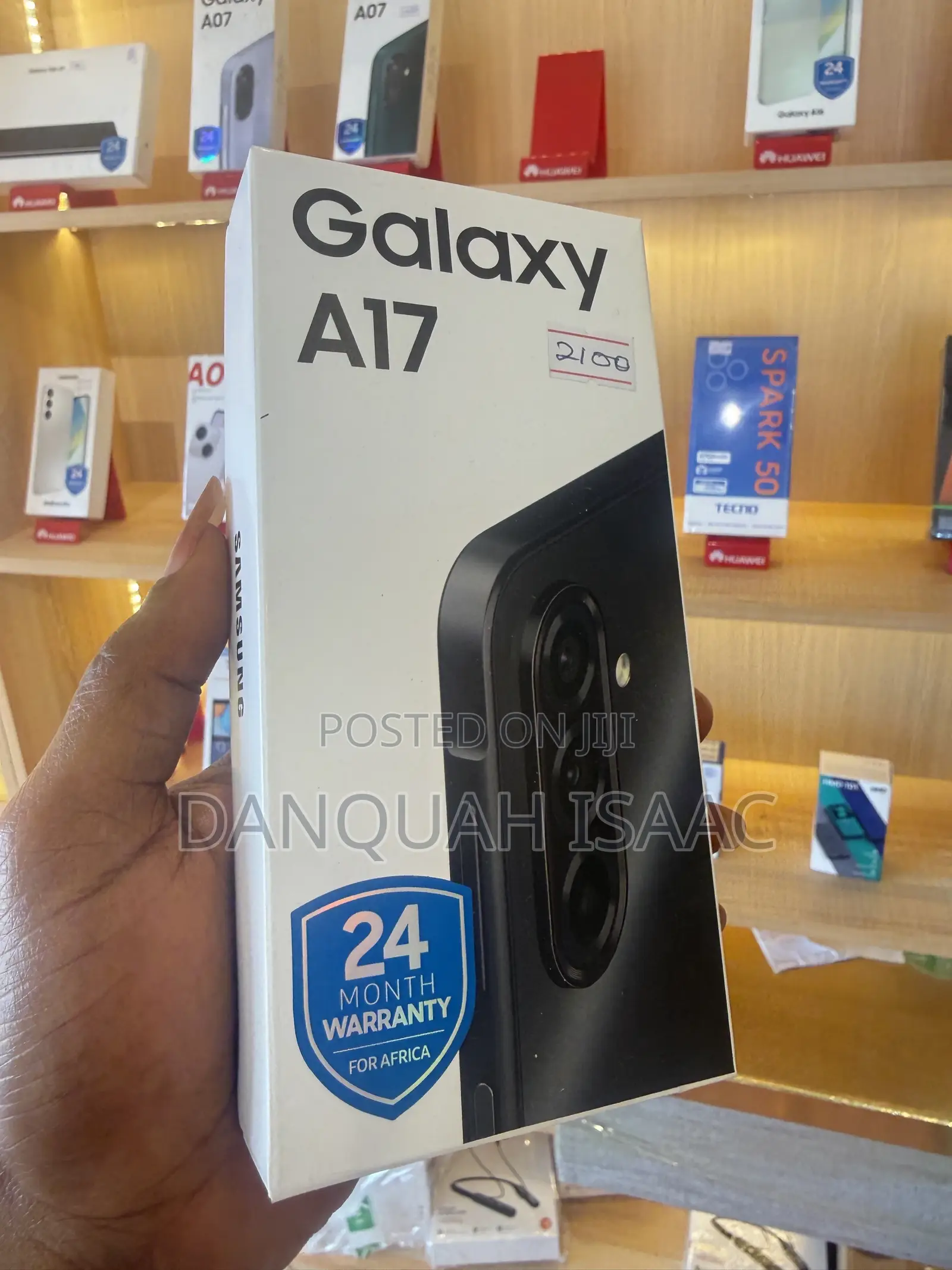New Samsung Galaxy A17 128 GB Black