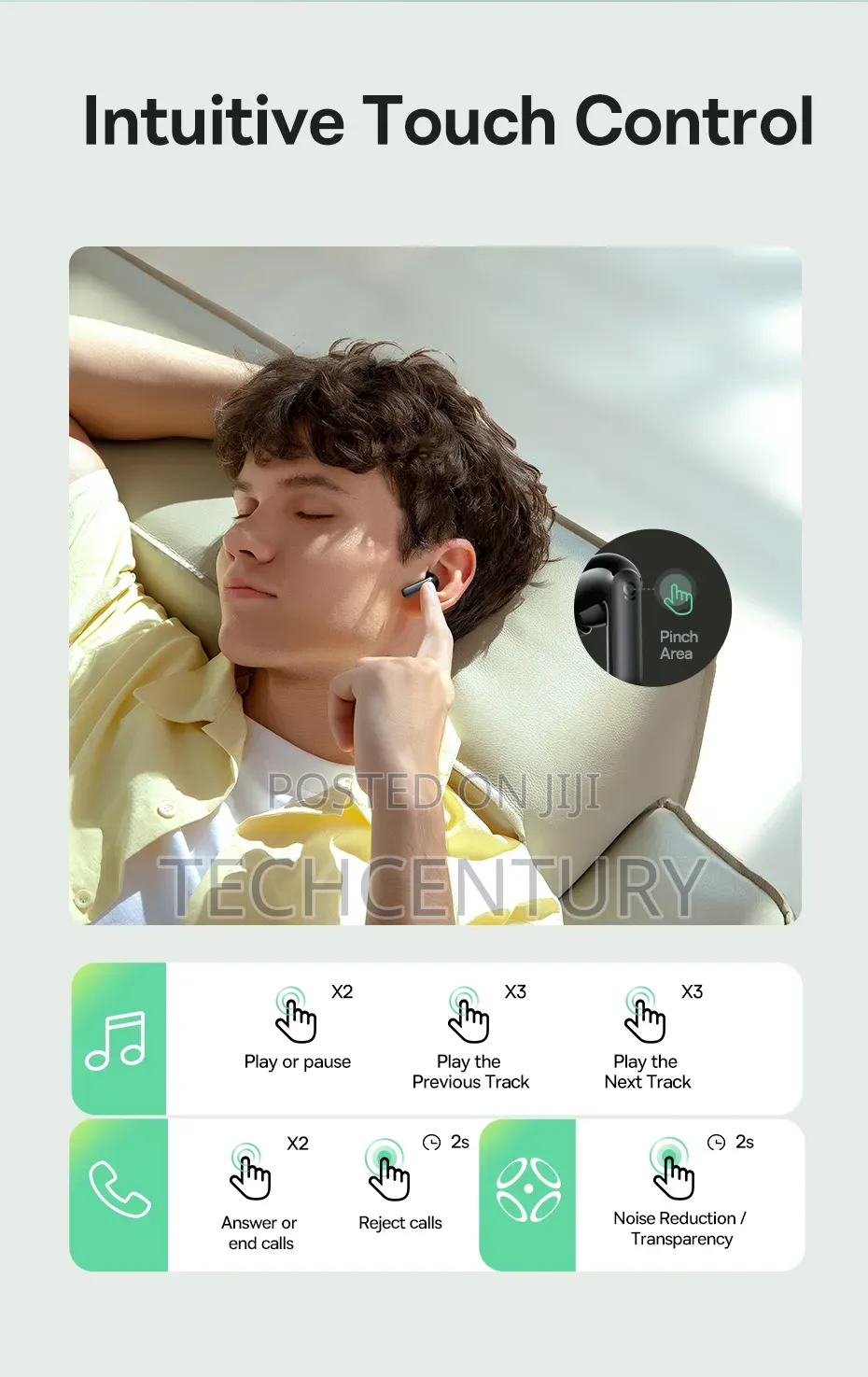 Baseus Bass EP10 NC Wireless Earbuds