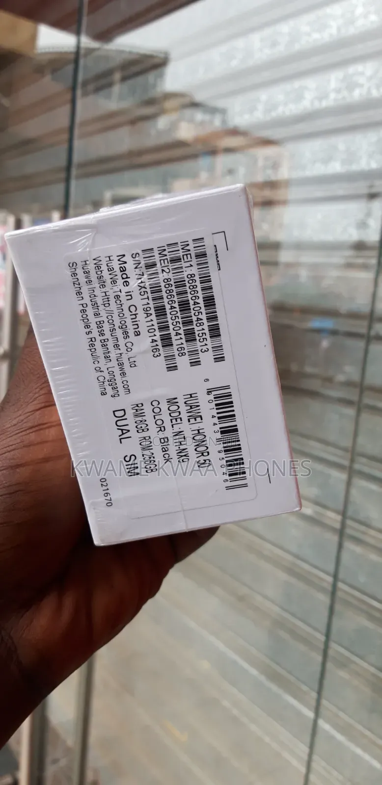 New Honor 50 256 GB Black