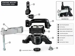 2019,2020,2021,2022,2023,2024, Toyota RAV4 Right Engine Mount. (2.5 L)