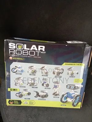 Solar Robot Toy 12-in-1 STEM Kit for Kids 8-12 Educational Fun
