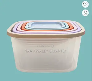 7pcs Plastic Food Storage Containers