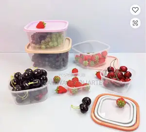 7pcs Plastic Food Storage Containers