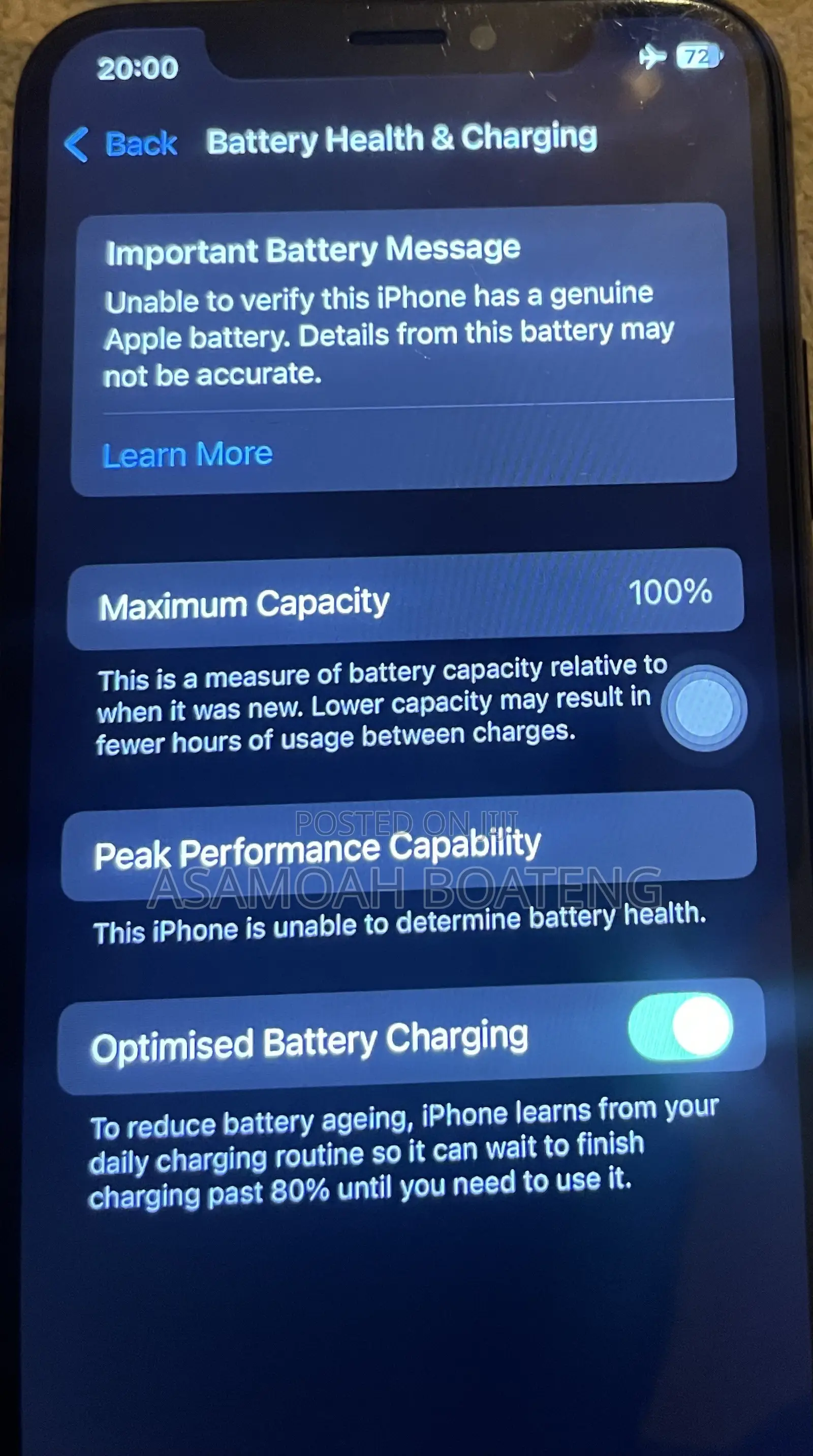 Apple iPhone XS 64 GB Black