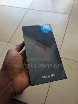 New Samsung Galaxy S23+ 256 GB Black