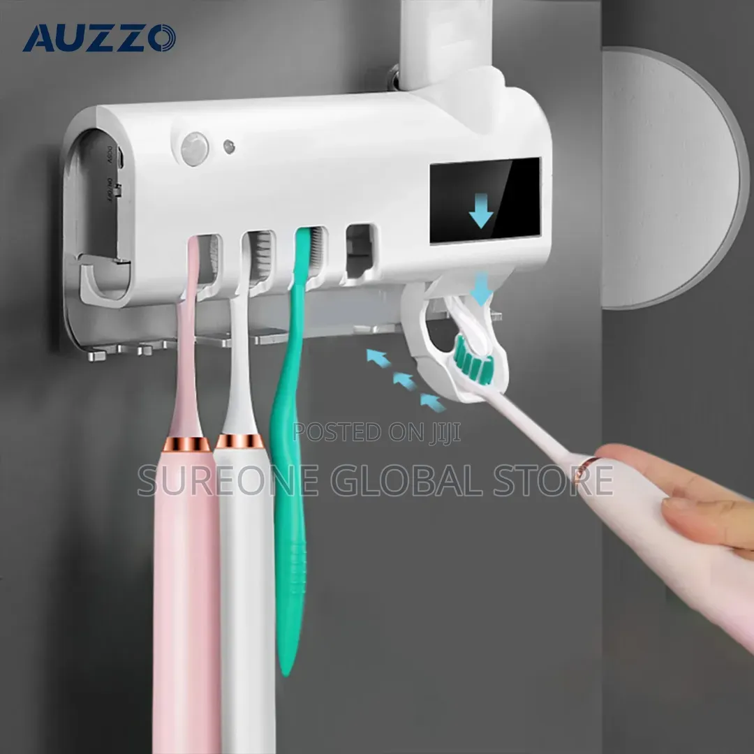 Smart Wall Mount Teethbrush Holder Sterilized