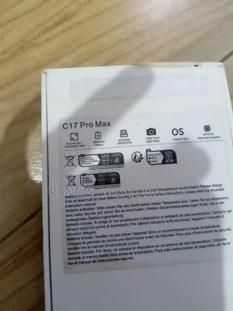 New Calus Spark 10 Pro 16 GB Orange