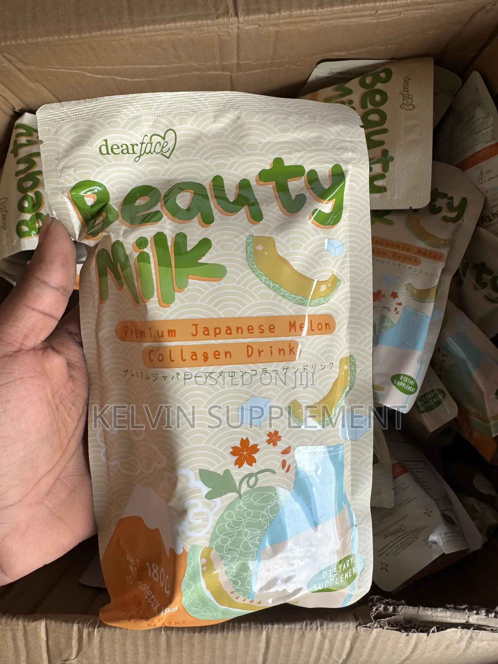Dearface Beauty Milk – Japanese Melon Collagen Drink
