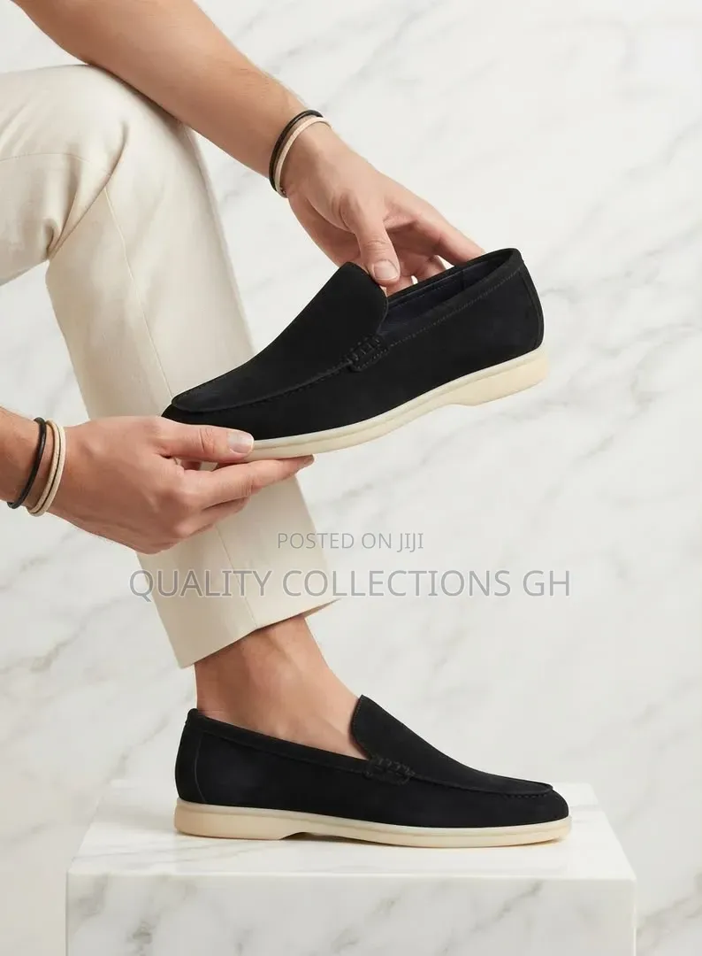 Authentic Suede Loafers