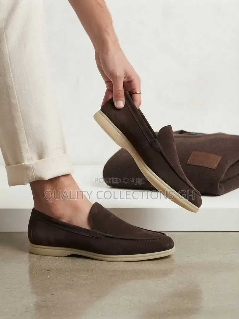 Authentic Suede Loafers