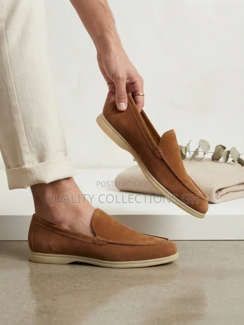 Authentic Suede Loafers
