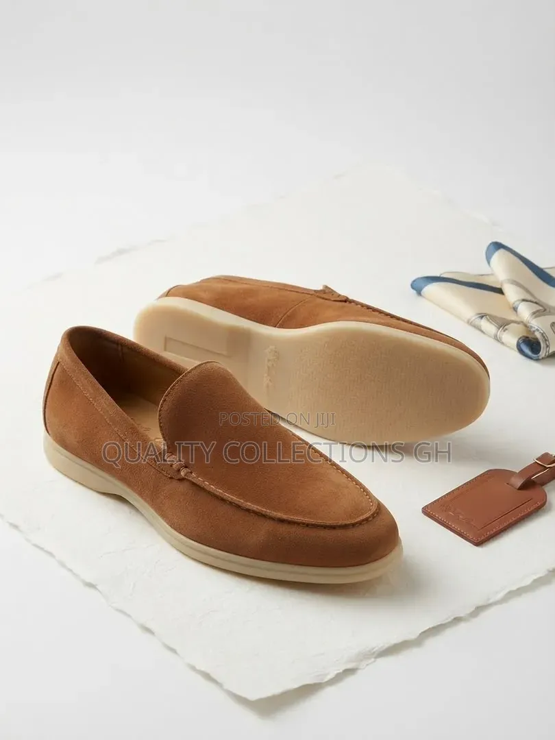 Authentic Suede Loafers