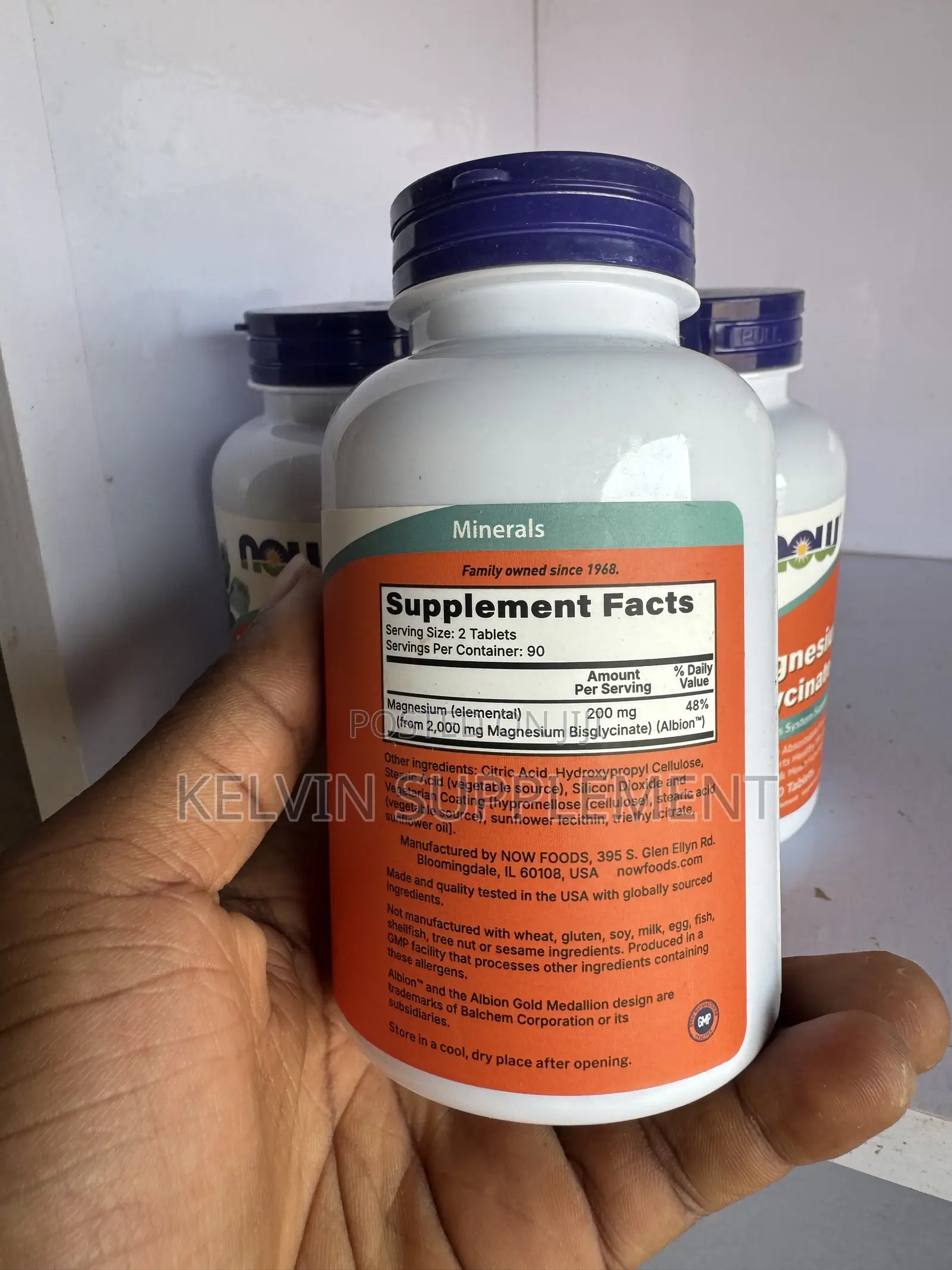 NOW Foods Magnesium Glycinate