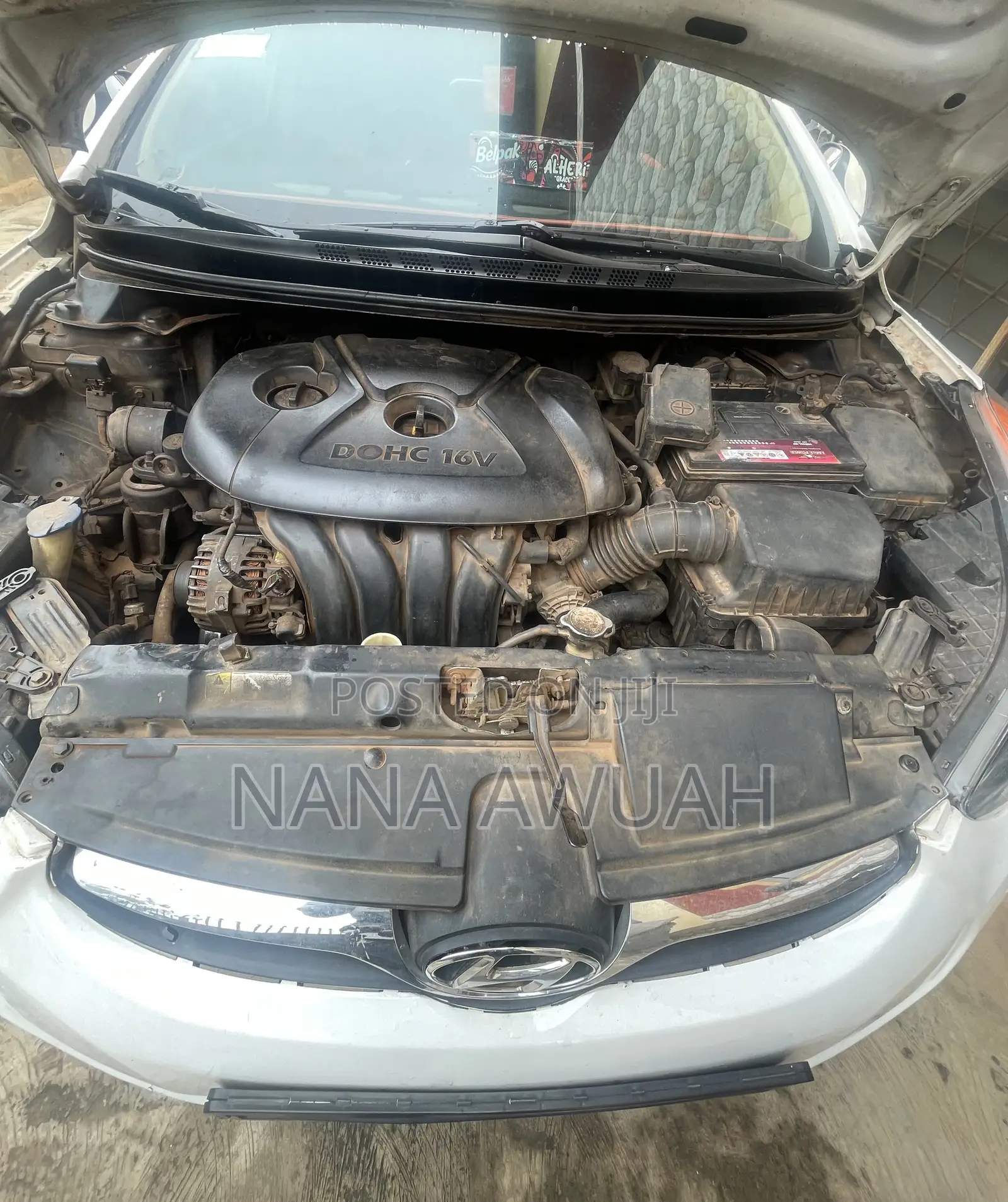 Hyundai Elantra Limited 2012 White